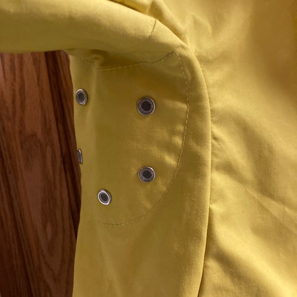 COPY - Yellow lined J. Crew raincoat, size small - Picture 11 of 12
